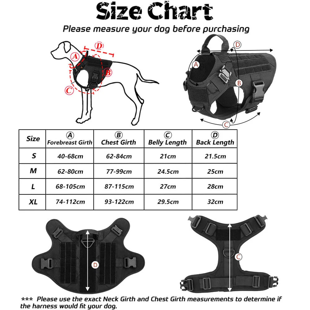 Large Pet Harness And Leash Set